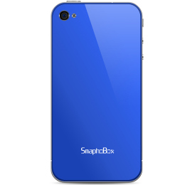 iPhone4・4S バックパネル カラーカスタム ブルー