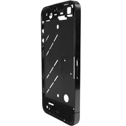iPhone 4・4S ミドルフレーム メタリックカスタム ブラック