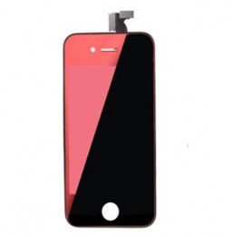 iPhone4・4S フロントパネル マジックミラーカスタム ミラーレッド